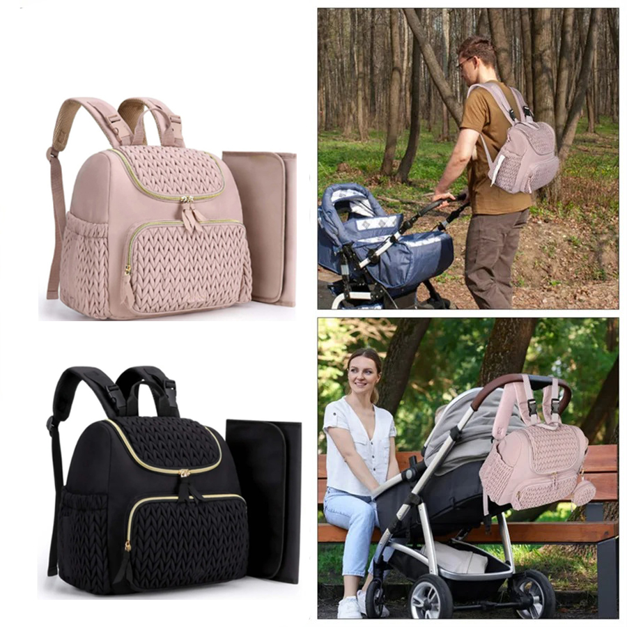 Diaper Bag Backpack - Tas Ransel Popok Bayi Berkapasitas Besar