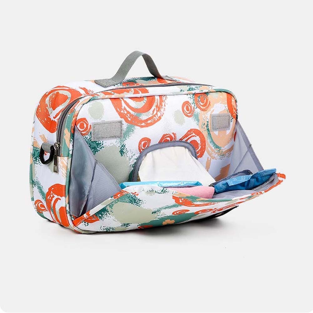 Diaper Bag Backpack - Tas Penyimpanan Popok Lembut 2 Ukuran