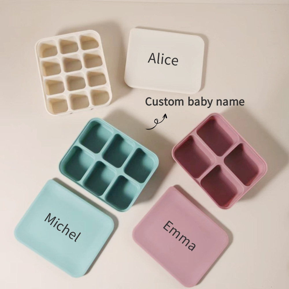 Baby Food Storage Jar - Cetakan Beku Makanan Bayi Personal dengan