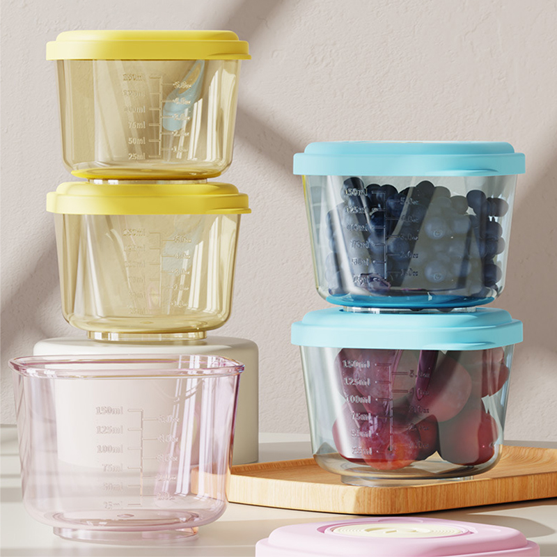 Baby Food Storage Jar - 6 Buah Wadah Penyimpanan Makanan Bayi