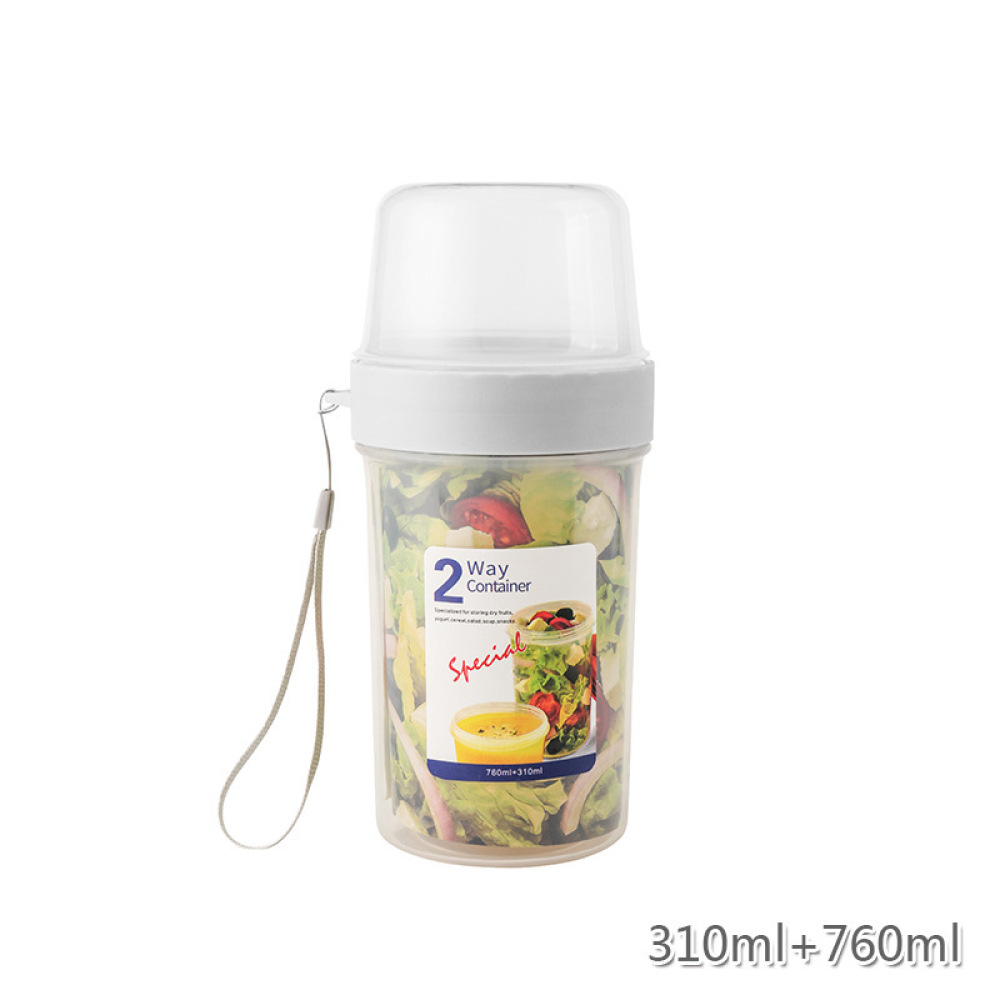 Baby Food Storage Jar - Wadah Makanan Anti Bocor Dua Lapis,