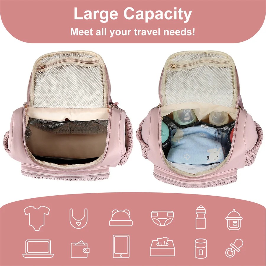 Tas Ransel Popok Bayi Berkapas - Diaper Bag Backpack ulasan dan harga