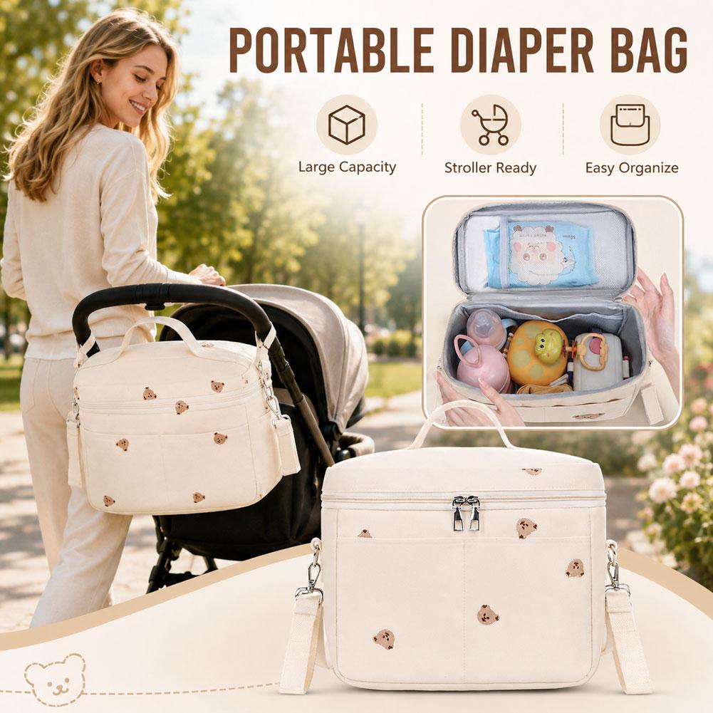 Tas Pendingin Botol Beruang Lu - Diaper Bag Backpack ulasan dan harga