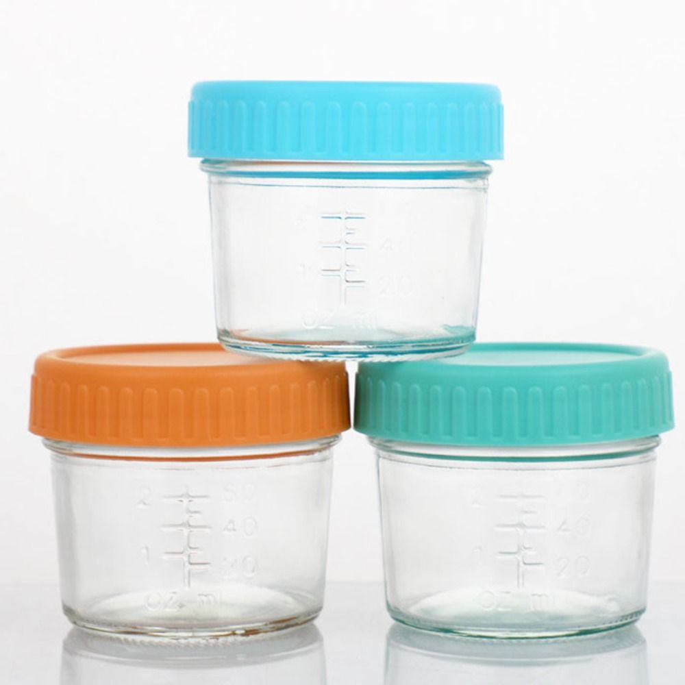 6 Buah Stoples Makanan Bayi Ka - Baby Food Storage Jar ulasan dan harga