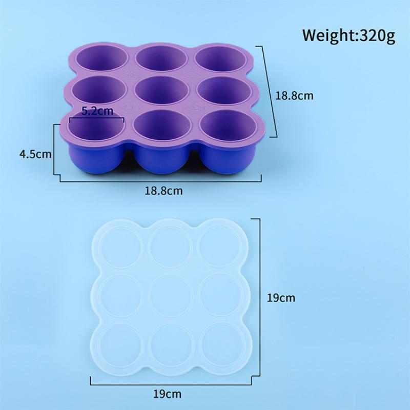 Wadah Silikon Makanan Bayi 9 G - Baby Food Storage Jar ulasan dan harga