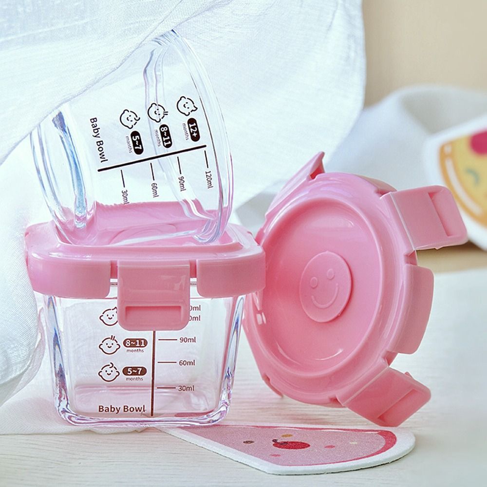 Kotak penyimpan makanan kaca 1 - Baby Food Storage Jar ulasan dan harga