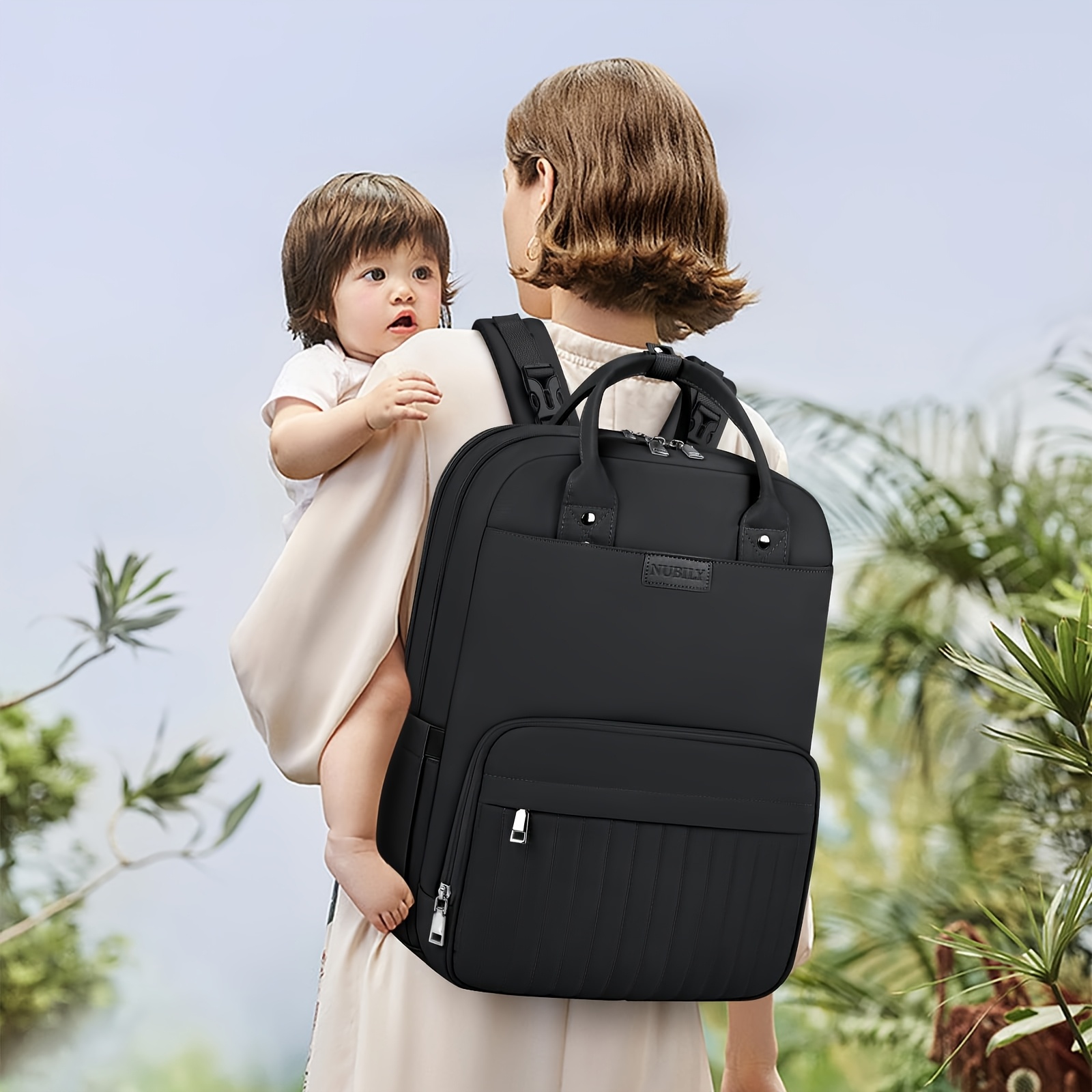 NEWHEY Tas Ganti Ransel dengan - Diaper Bag Backpack ulasan dan harga