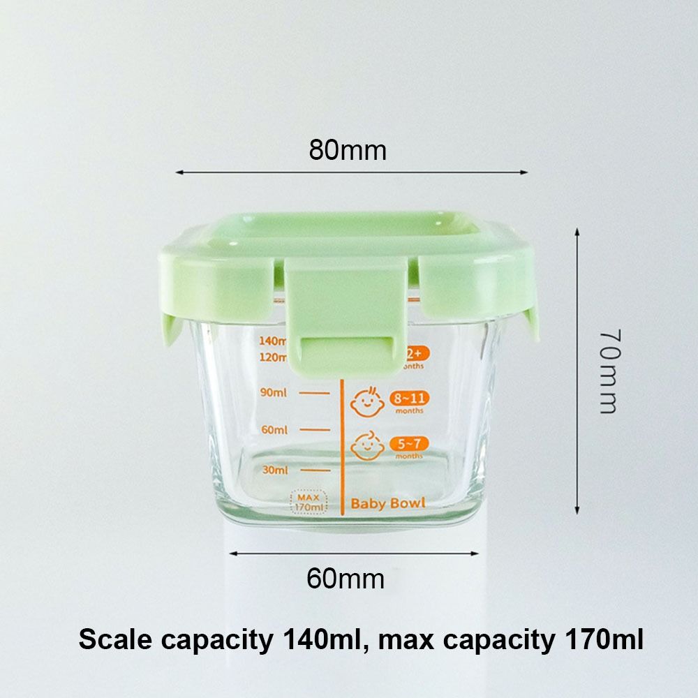 Kotak Penyimpanan Makanan Baru - Baby Food Storage Jar ulasan dan harga