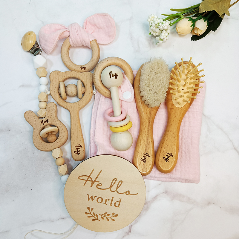 8 Buah Set Hadiah Mainan Mandi - Baby Rattle Toy Set ulasan dan harga