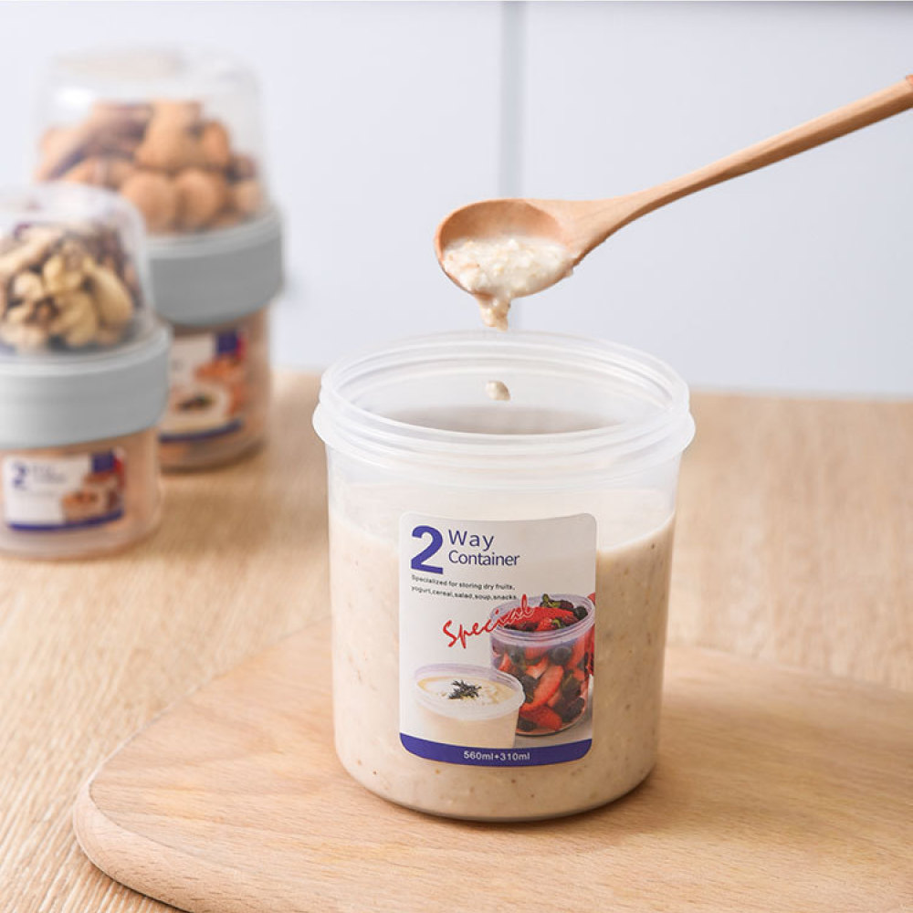 Wadah Makanan Anti Bocor Dua L - Baby Food Storage Jar ulasan dan harga
